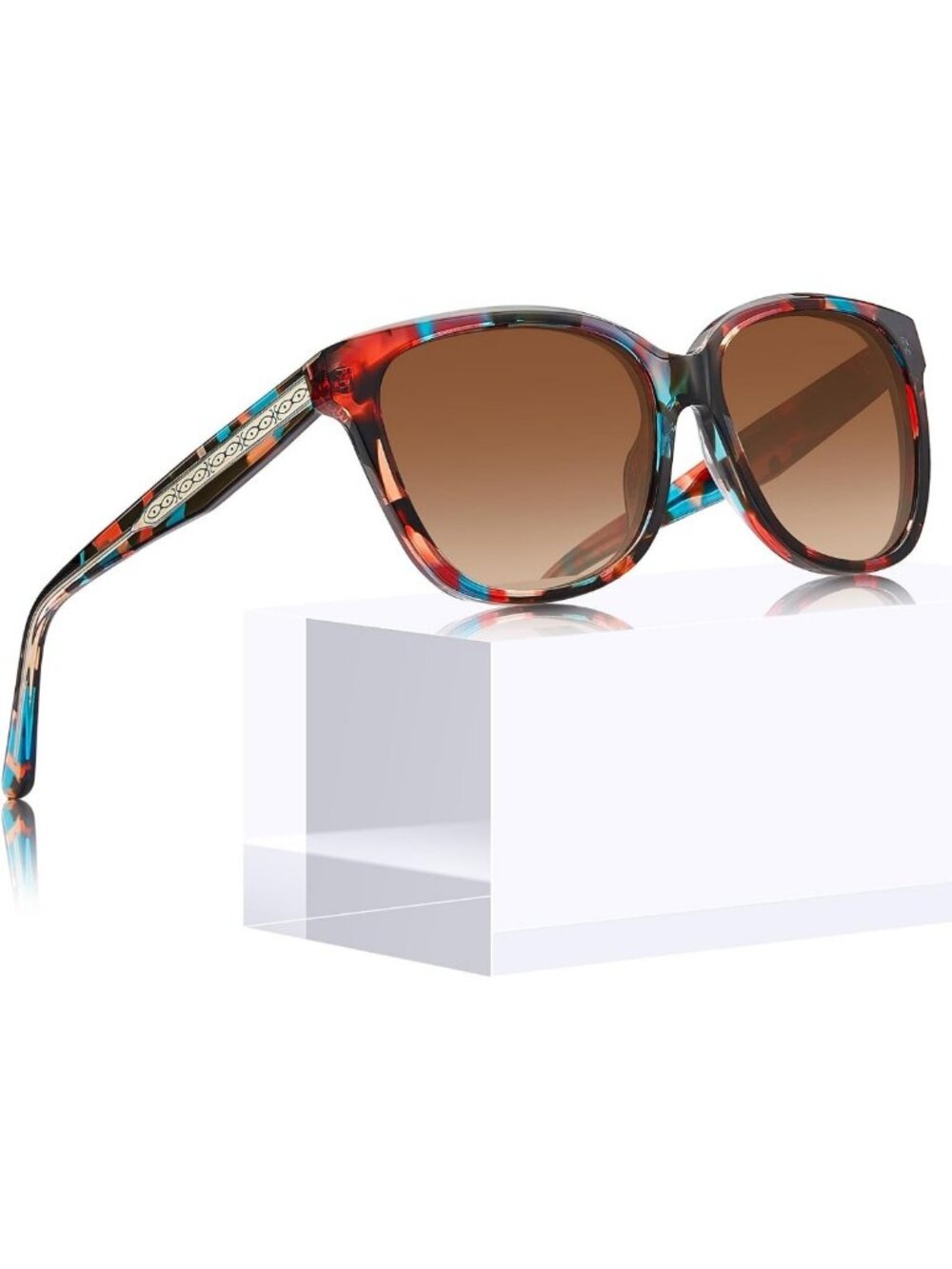 Stylish Square Polarized Sunglasses for Women | UV Protection, Retro Design